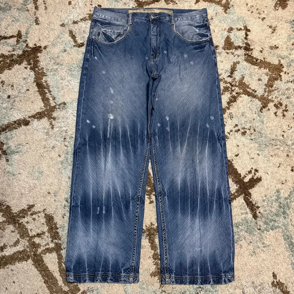 Vintage Pepe Jeans London Baggy Jeans Size 38x33 Y2K - Picture 1 of 6